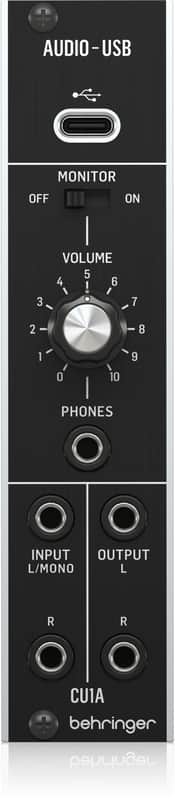 BEHRINGER CU1A USB/AUDIO INTERFACE FOR EURORACK : BRAND NEW :  [DETROIT MODULAR] image 1