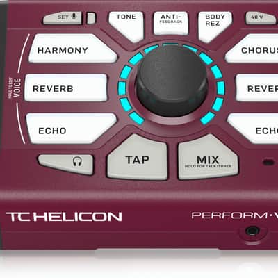 Tc Helicon Perform-Vg Burgundy Vocal Processor image 2