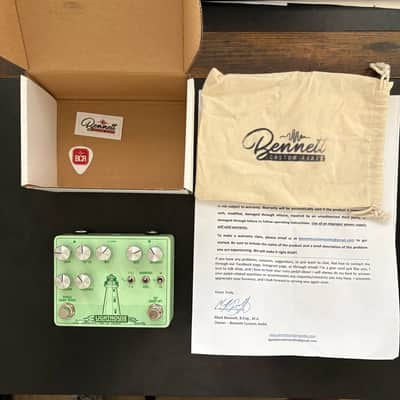 Bennett Custom Audio Lighthouse Tremolo — Boutique Handmade, Harmonic/Bias Modes, Excellent Condition image 2