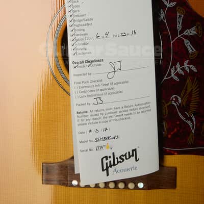 Gibson Hummingbird Heritage Cherry Sunburst 2017 (Cod. 1463UG) image 15