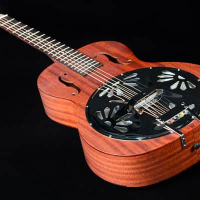 Gretsch G9200 Boxcar Round-Neck Resonator Guitar - Natural image 4
