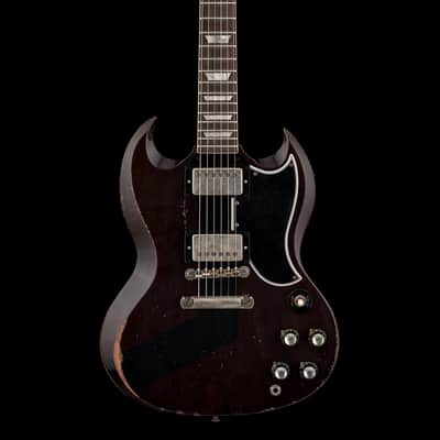 Gibson Custom Shop M2M 1961 SG Standard Striped Murphy Lab Heavy Aged - Walnut #00431 image 3