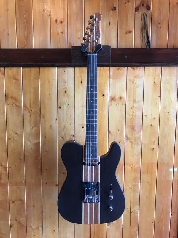 Wolf TC-1 Telecaster(Neck-Through) - Walnut (Moon Dot Inlay) w/gig bag image 1