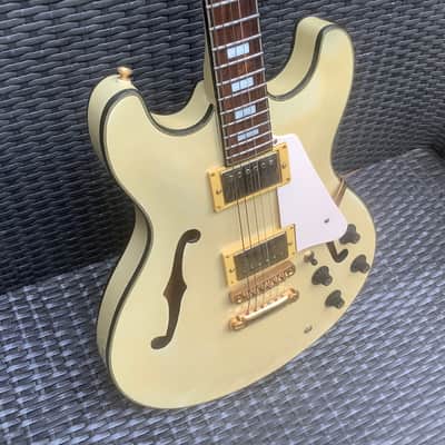 Aria Pro 2 TA-60 / Vintage Japan 335 model TA 60 / sparkling white/cream colour image 2