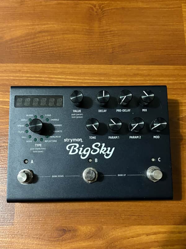 Strymon Midnight Edition Big Sky Reverb 2021 - Midnight Edition Dark Gray image 1