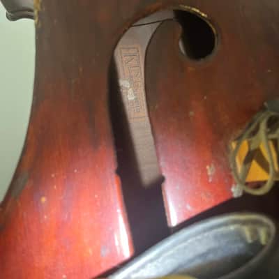 King-Mortone Upright Bass (Serial #48) Early 1930s image 7