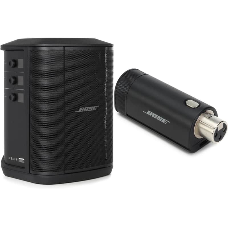 Bose S1 Pro+ Multi-position PA System and Wireless Mic/Line Transmitter image 1