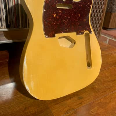 JVG TL Body and NECK Blond aged Bananna color Aged RELIC nitro lacquer Luthier Built by JVGuitars image 7