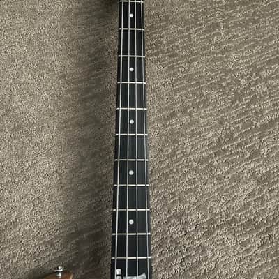 Maruszczyk PI Frog Wojtek Pilichowski Signature 4-String Bass (2023) - Koa w/gig bag image 4