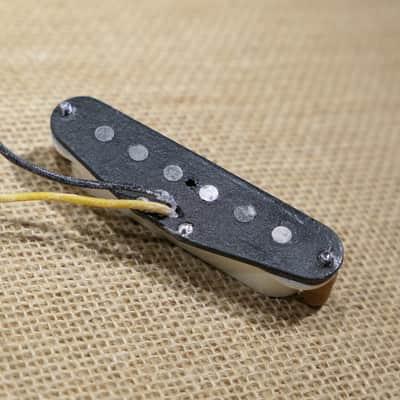 Pickup Middle RW/RP White, Genuine 2016 Fender American Standard Stratocaster Same Day Shipping #DV10 image 2