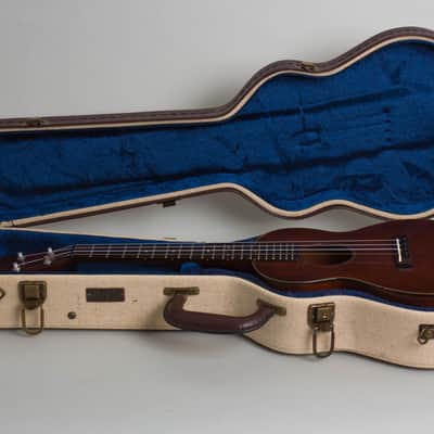 C. F. Martin  Style 1-T Tenor Ukulele,  c. 1960, tweed hard shell case. image 10