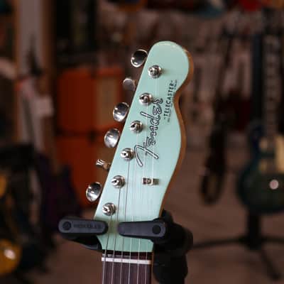 Fender Custom Shop Telecaster  1963 Journeyman - Rosewood Fingerboard, Aged Surf Green image 5
