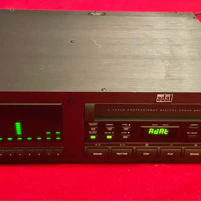 Vintage 1994 Alesis ADAT Blackface Digital 16-Bit 8-Track Recorder LOW HOURS FOR REPAIR image 1