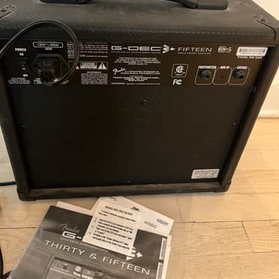 Fender G-DEC Guitar Digital Entertainment Center 15-Watt 1x8" Guitar Practice Amp 2005 - 2010 - Black image 8