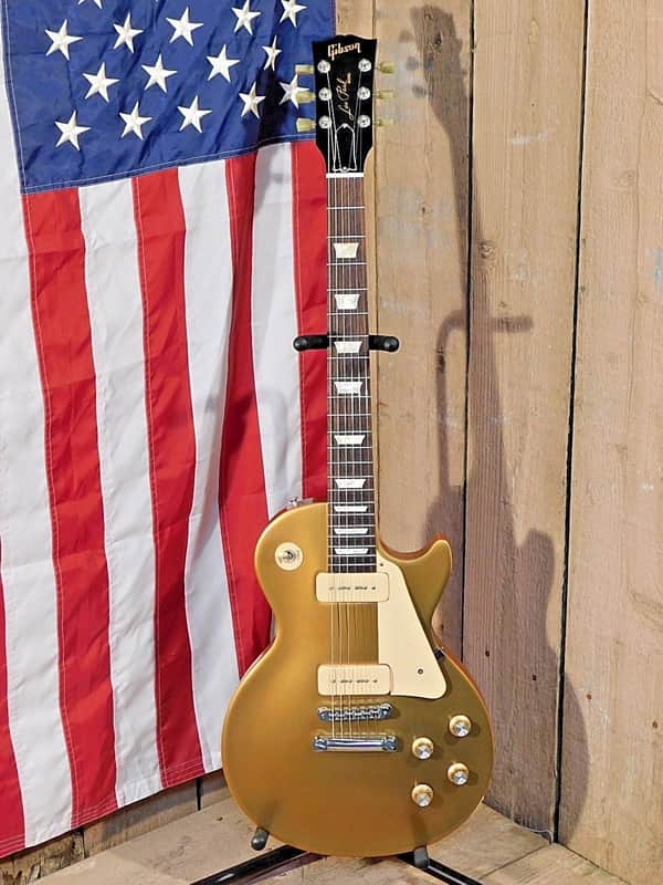 Gibson Les Paul Studio '60s Tribute 2011 Gold Top w / P90's | Reverb