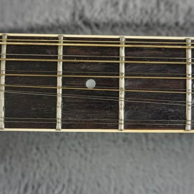 Yamaki YW-30 12-String Acoustic Guitar w/ Hard Case - Made in Japan image 9