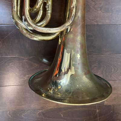 Yamaha YBH 301M Marching Baritone Horn with mouthpiece image 3