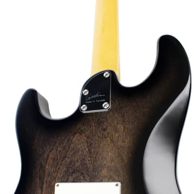 Godin Session SG MN Electric Guitar in Blackburst | Reverb