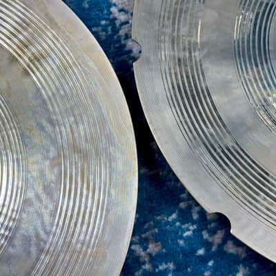 RARE SIZE 15” Zildjian A CUSTOM REZO Hihats 1307g 1653g image 15