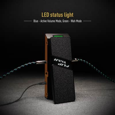 SONICAKE Wah Active Volume Pedal, Wah & Volume 2 in 1 Combo Guitar Effects Pedal, Full-size Pedal 9.57"L x 3.66"W x 2.36"H - FlipWah(Shipping from US/EU/UK Local warehouse) image 5
