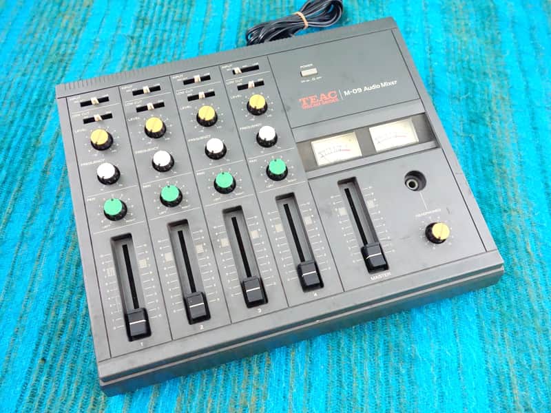 Teac Tascam Series M-09 Audio Mixer - 4 Stereo / 8 Channel - 80's Analog - K060 image 1