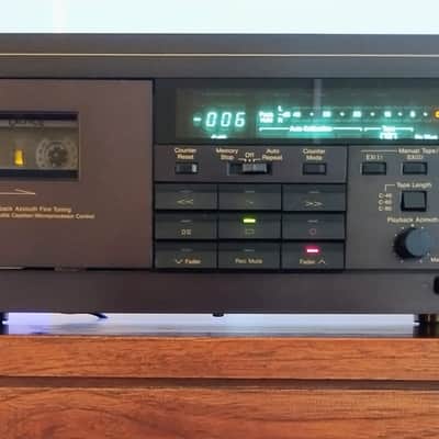 Nakamichi  CR-7 Cassette Deck Recapped Serviced RARE REMOTE INCLUDED 90 day warranty 120v image 13