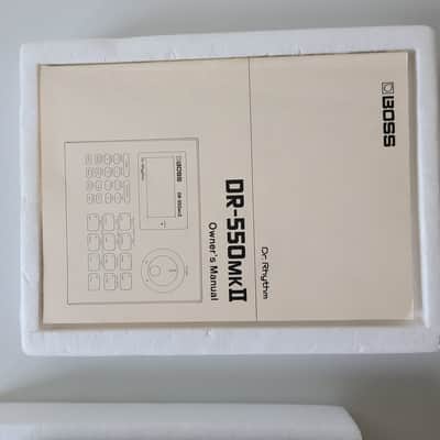 Boss DR-550 MkII Dr. Rhythm with power adapter, manual, and box image 5
