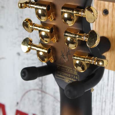 Schecter Synyster Gates Custom-S Electric Guitar Satin Gold Burst Finish image 13