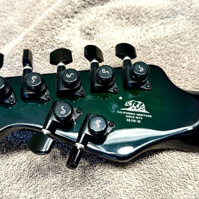 Ernie Ball Music Man John Petrucci Co Signature | Majesty 7 | Enchanted Forest | Piezo | image 13