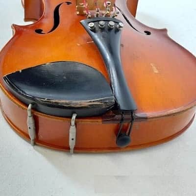 Kiso Suzuki Model 7117 size 15.5 viola, Japan 1973, Very Good Cond, w/ case&bow image 21