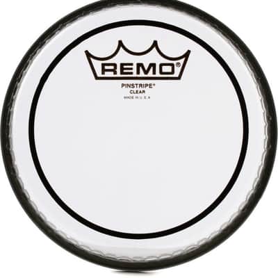 Remo Pinstripe Clear Drumhead - 6 inch imagen 2