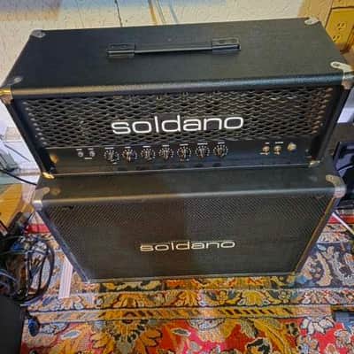 Soldano Avenger Hot Rod 100 Watt w Soldano Cab circa 2006-2009 - tolex image 2
