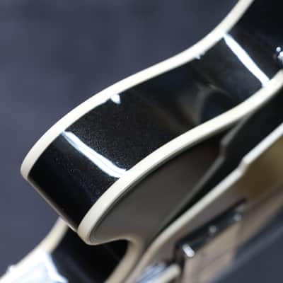 D'Angelico Premier SS Black Flake Laminated Maple Body Electric Guitar w/Bag image 15