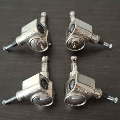 4x Grover 102NV Vintage Rotomatic Tuning Heads - Nickel - PARTS image 1