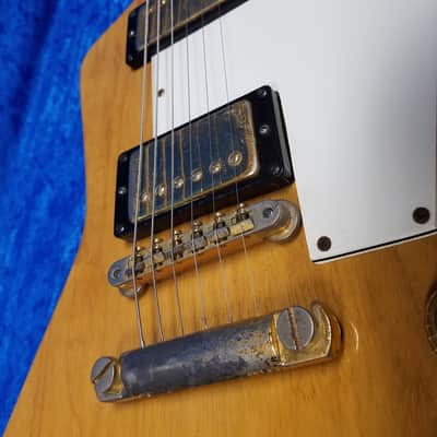 Gibson Explorer 1958/63 Factory Leftover Parts All Original Routes & Untouched Solder Re-Necked Refi image 8
