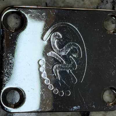 SX Neck Plate - Chrome image 1