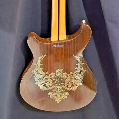 Electric Guitar Handmade by Blueberry Guitars Double Cutaway Seymour Duncan Pickups image 13