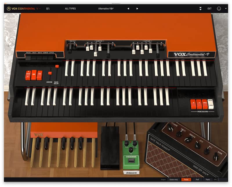 Arturia Vox Continental V Organ Virtual Instrument Software image 1