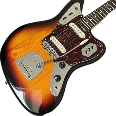 Squier Vintage Modified Jaguar with Rosewood Fretboard 2014 - 3-Color Sunburst image 1
