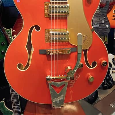 Gretsch Synchromatic Nashville Hollow-Body Single Cutaway 2025 - Present - '50s Orange Stain image 3