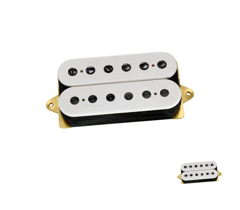 DiMarzio DP155 The Tone Zone Humbucker Pickup F-spaced, white with black pole- NEW image 1
