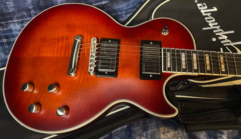 NEW ! 2024 Epiphone Les Paul Prophecy Electric Guitar - Aged Bengal Tiger Burst - Authorized Dealer - 7.9 lbs - G03524 image 1