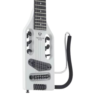 Traveler Guitar 6-String Ultra-Light Electric Guitar, Right-Handed, Satin White image 3