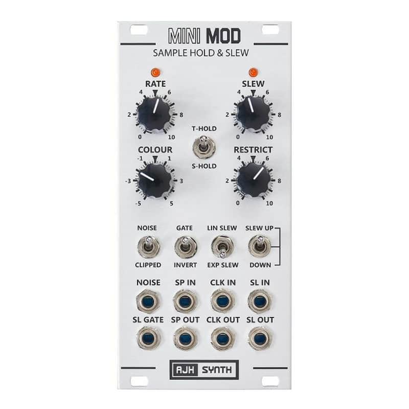 AJH Synth MiniMod Sample Hold & Slew Eurorack Module (Silver) image 1