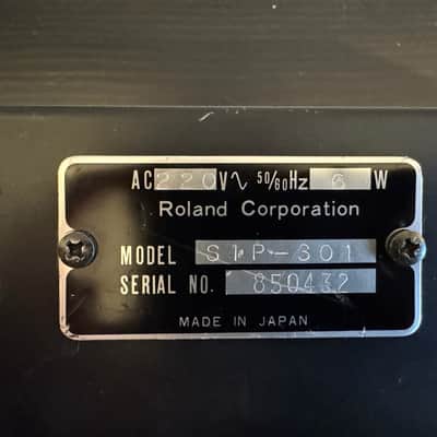 Roland SIP-301 Bass Preamp 1979 - 1983 - Black image 9