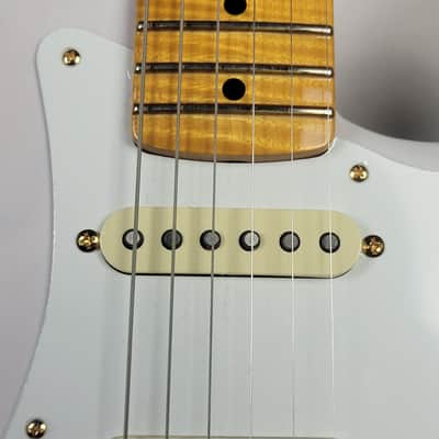 2026 Fender Limited Edition American Vintage II 1957 Stratocaster - White Blonde With OHSC image 8