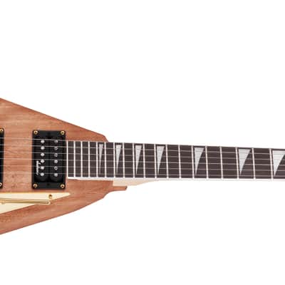 Jackson JS Series Rhoads MAH JS32, Amaranth Fingerboard, Natural Natural Gold image 3