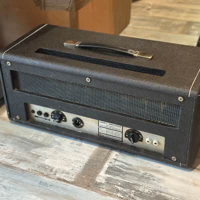 1972 Hiwatt DR103 Custom 100 2-Channel 100-Watt Guitar Amp Head 1969 - 1984 - Black image 6