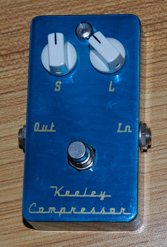 Keeley 2 Knob Compressor 2007 - Teal image 1