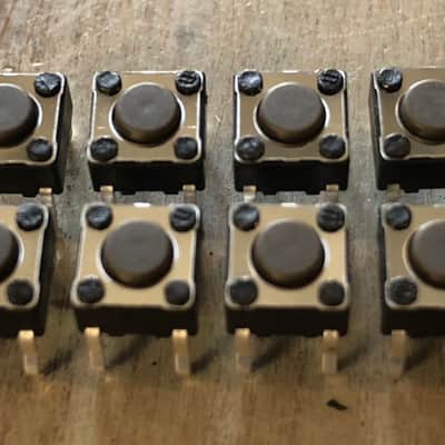 Digitech RP-7 Replacement Switches - Data Entry / Parameter Edit Entry Buttons - Set Of 8 - RP7 image 2